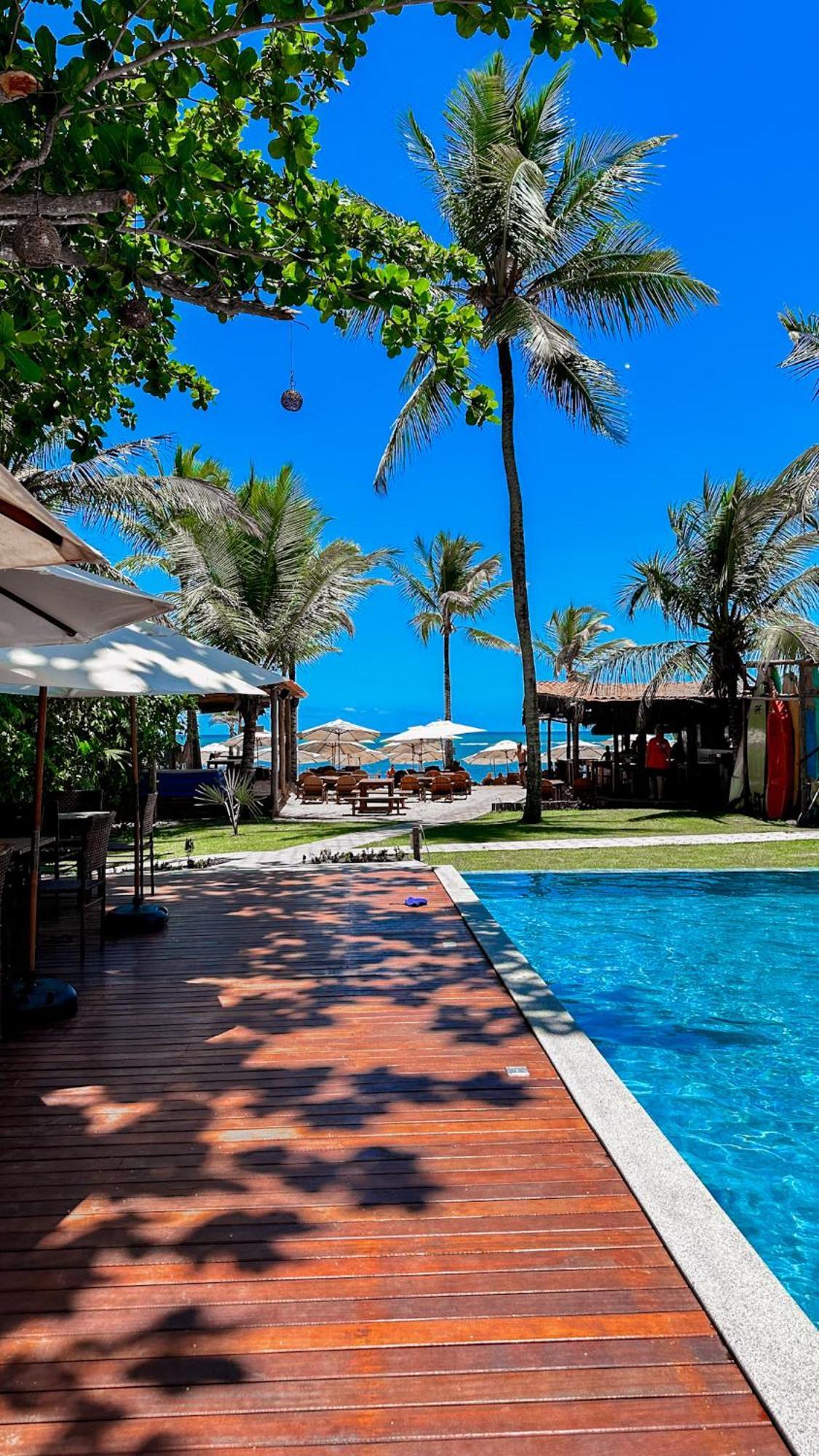 Pousada Villa Zena - Frente Ao Mar - Pe Na Areia Porto Seguro Buitenkant foto